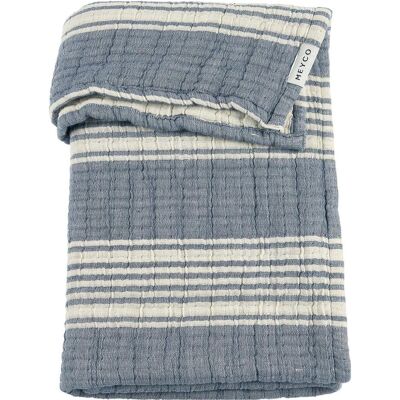 Meyco, Babydecke, Jacquard Hydrophiles Streifen Wiegedecke (100 x 75 cm) Meyco, Babydecke, Jacquard Hydrophiles Streifen Wiegedecke (100 x 75 cm)