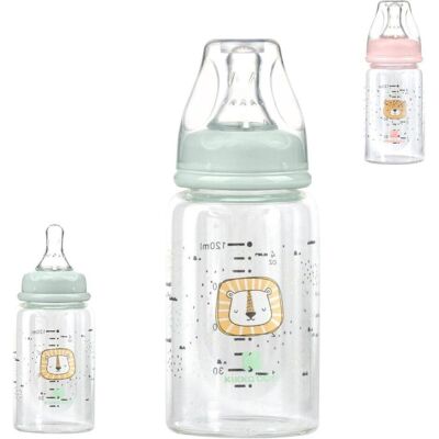 Kikkaboo, Babyflasche, Baby Glasflasche 120 ml Savanna (120 ml) Kikkaboo, Babyflasche, Baby Glasflasche 120 ml Savanna (120 ml)