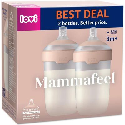 Lovi, Babyflasche, Mammafeel Flasche (250 ml) Lovi, Babyflasche, Mammafeel Flasche (250 ml)