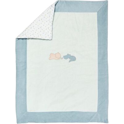 Nattou, Babydecke, Baby Dekentje 135 x 100 cm - Romeo, Jules en Sally - Marmergroen (135 x 100 cm) Nattou, Babydecke, Baby Dekentje 135 x 100 cm - Romeo, Jules en Sally - Marmergroen (135 x 100 cm)