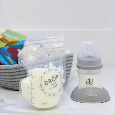 BBLUV - Dröp - 240 ml - Doppelter Reißverschluss - Aufbewahrungstaschen BBLUV - Dröp - 240 ml - Doppelter Reißverschluss - Aufbewahrungstaschen