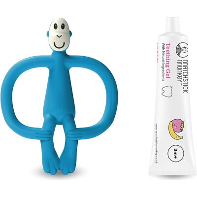 Matchstick Monkey, Beissring, Zahnungs-Set - Beissring + Bio Zahnungsgel Erdbeere-Banane Matchstick Monkey, Beissring, Zahnungs-Set - Beissring + Bio Zahnungsgel Erdbeere-Banane