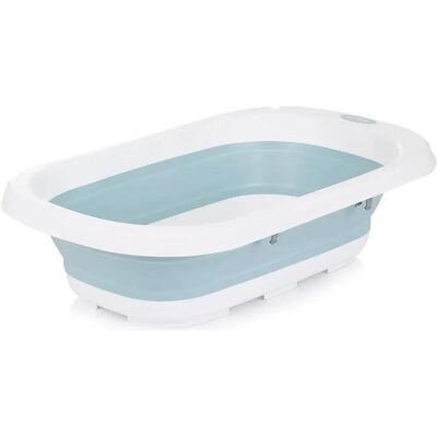 Chipolino, Babybadewanne, Babywanne mit Wickelauflage und Ständer Fiore Grey Chipolino, Babybadewanne, Babywanne mit Wickelauflage und Ständer Fiore Grey