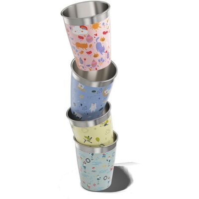 Sigg Kindergeschirr + Kinderbesteck, Kid Cup Set Daydream Sigg Kindergeschirr + Kinderbesteck, Kid Cup Set Daydream