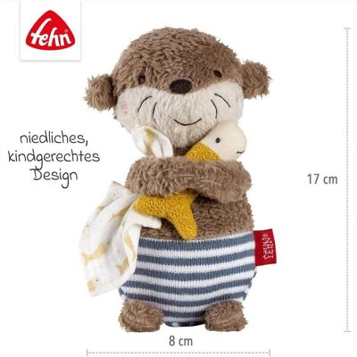 Fehn, Babybadetuch, Kapuzenbadetücher & Handtücher 2-tlg. Bade-Set - Kapuzenbadetuch & Badetier (80 x 80 cm) Fehn, Babybadetuch, Kapuzenbadetücher & Handtücher 2-tlg. Bade-Set - Kapuzenbadetuch & Badetier (80 x 80 cm)