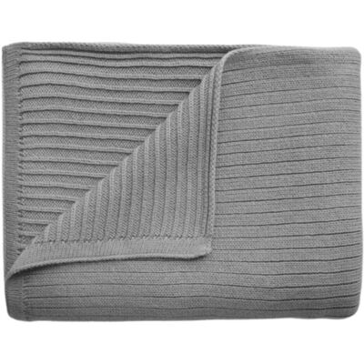 Mushie, Babydecke, Strickdecke Pointelle Grey Melange (100 x 80 cm) Mushie, Babydecke, Strickdecke Pointelle Grey Melange (100 x 80 cm)