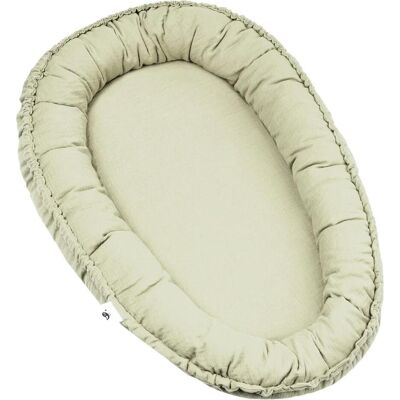 Julius Zöllner, Babynest, Musselin Kuschelnest NIDO, lime Julius Zöllner, Babynest, Musselin Kuschelnest NIDO, lime