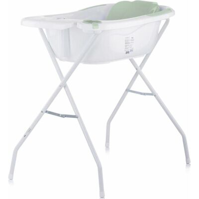 Chipolino, Babybadewanne, Badewanne mit Matte und Ständer Vela 87cm Mint Chipolino, Babybadewanne, Badewanne mit Matte und Ständer Vela 87cm Mint