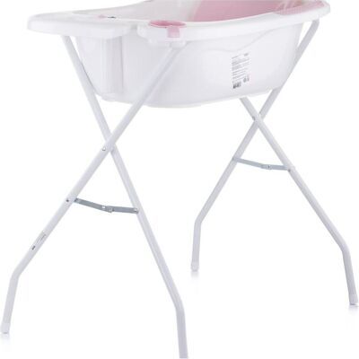 Chipolino, Babybadewanne, Badewanne mit Matte und Ständer Vela 87cm Rosa Chipolino, Babybadewanne, Badewanne mit Matte und Ständer Vela 87cm Rosa