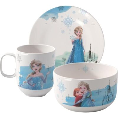 Villeroy & Boch Kindergeschirr + Kinderbesteck, Disney Frozen Kindergeschirr-Set Villeroy & Boch Kindergeschirr + Kinderbesteck, Disney Frozen Kindergeschirr-Set