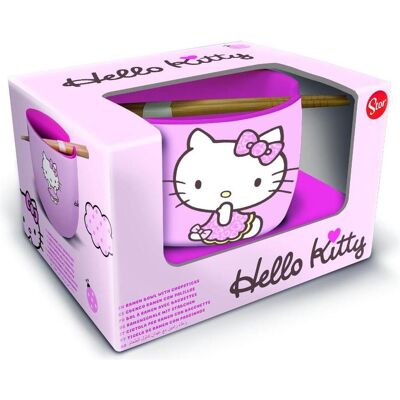 Stor, Kindergeschirr + Kinderbesteck, Ramen/Baguettes Hello Kitty Animal Stor, Kindergeschirr + Kinderbesteck, Ramen/Baguettes Hello Kitty Animal