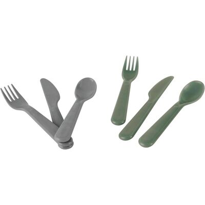 DANTOY Tiny Bio Besteck Set - Kinder, Umweltfreundlich, 8 Stück DANTOY Tiny Bio Besteck Set - Kinder, Umweltfreundlich, 8 Stück