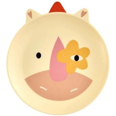Rice, Kindergeschirr + Kinderbesteck, - Kids Plate - Unicorn Print - Mat Finish Rice, Kindergeschirr + Kinderbesteck, - Kids Plate - Unicorn Print - Mat Finish
