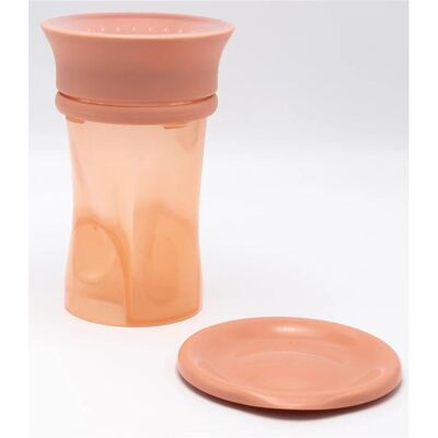 Difrax, Babyflasche, 360-Grad-Pfirsichbecher Difrax, Babyflasche, 360-Grad-Pfirsichbecher