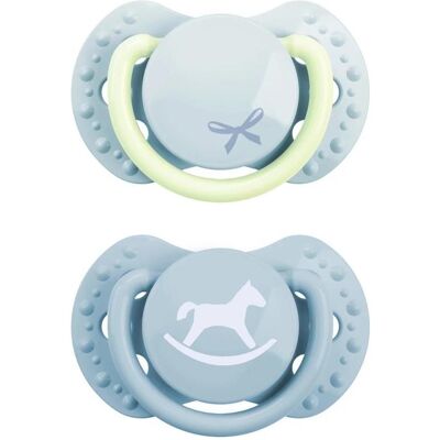 DIFRAX - Dynamic Baby - Blau - 0-2m - Schnuller DIFRAX - Dynamic Baby - Blau - 0-2m - Schnuller