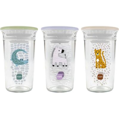 6x MAM, Babyflasche, Easy to Drink Cup 290ml sort. (290 ml) 6x MAM, Babyflasche, Easy to Drink Cup 290ml sort. (290 ml)