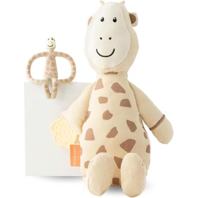Matchstick Monkey, Beissring, Geschenkset? Beissring & Plüschtier mit Beissapplikation (3 Monate) Matchstick Monkey, Beissring, Geschenkset? Beissring & Plüschtier mit Beissapplikation (3 Monate)