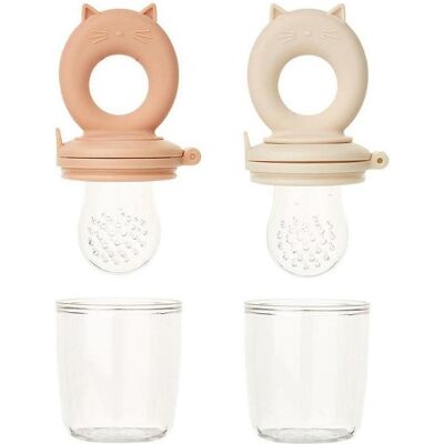 Liewood Baby Food Feeder - Toscana Rose/Apple Blos - 2er-Pack Liewood Baby Food Feeder - Toscana Rose/Apple Blos - 2er-Pack