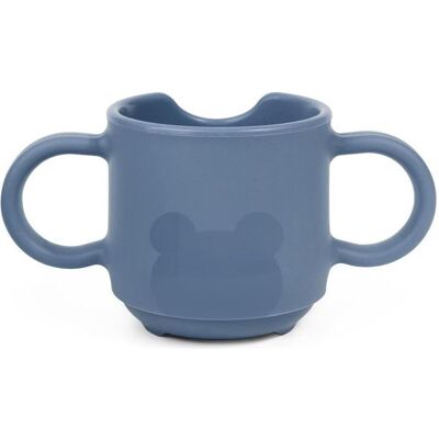 Haakaa, Kindergeschirr + Kinderbesteck, Trinkbecher - Stahlblau Haakaa, Kindergeschirr + Kinderbesteck, Trinkbecher - Stahlblau