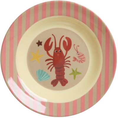 Rice, Kindergeschirr + Kinderbesteck, - Melamine Kids Bowl - Coral Ocean - 250 ml Rice, Kindergeschirr + Kinderbesteck, - Melamine Kids Bowl - Coral Ocean - 250 ml