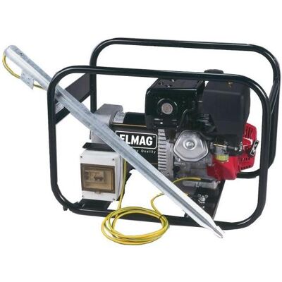 Elmag Erdungsspieß - 1 m - 4 m kabel - 16 mm² - Grounding stake Elmag Erdungsspieß - 1 m - 4 m kabel - 16 mm² - Grounding stake