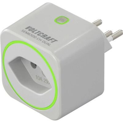 Voltcraft SEM6500 CH DUAL Energiekosten-Messgerät - WiFi, Kompakt, Präzise Voltcraft SEM6500 CH DUAL Energiekosten-Messgerät - WiFi, Kompakt, Präzise