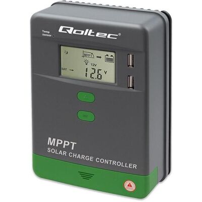 Qoltec, Laderegler, Solar-Laderegler MPPT mit Temperatursensor 40A Qoltec, Laderegler, Solar-Laderegler MPPT mit Temperatursensor 40A
