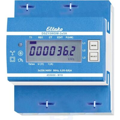 Eltako DSZ15WDM-3x5A MID Digital-Drehstromzähler Eltako DSZ15WDM-3x5A MID Digital-Drehstromzähler
