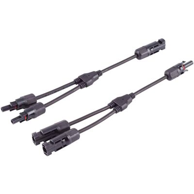 Shiverpeaks, Zubehör Stromerzeuger, S/CONN maximum connectivity PV4 T-Adapterkabel Set, 2/1, 4mm², schwarz/schwarz, 30cm (Solarstecker) Shiverpeaks, Zubehör Stromerzeuger, S/CONN maximum connectivity PV4 T-Adapterkabel Set, 2/1, 4mm², schwarz/schwarz, 30cm (Solarstecker)
