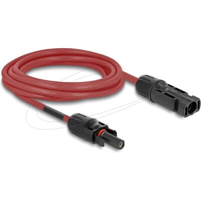 DeLock Zubehör Stromerzeuger, DL4 Solar Kabel 4mm Stecker zu Buchse 3m rot (Solarkabel) DeLock Zubehör Stromerzeuger, DL4 Solar Kabel 4mm Stecker zu Buchse 3m rot (Solarkabel)