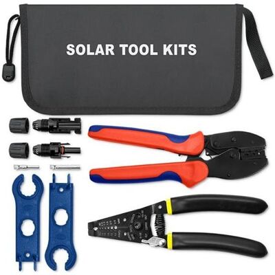 Qoltec, Zubehör Stromerzeuger, Zestaw narzędzi solarnych kompatybilnych ze złączami Zaciskarka + Szczypce do Qoltec, Zubehör Stromerzeuger, Zestaw narzędzi solarnych kompatybilnych ze złączami Zaciskarka + Szczypce do