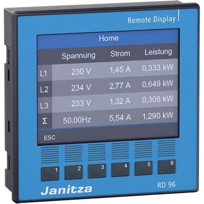 Janitza RD 96 Externes Display - Energiemessgerät Janitza RD 96 Externes Display - Energiemessgerät