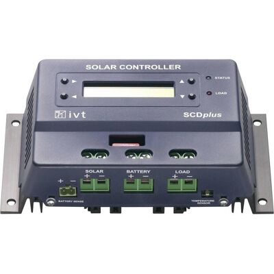 IVT SCDplus 40A Solarladeregler - PWM 12V/24V IVT SCDplus 40A Solarladeregler - PWM 12V/24V