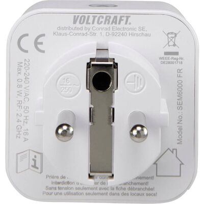Voltcraft, Energiemessgerät, Energie-Kosten-Zähler Voltcraft, Energiemessgerät, Energie-Kosten-Zähler