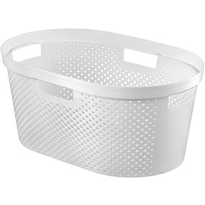 Curver, Wäschekorb, INFINITY mangle basket 40L Baltas (40 l) Curver, Wäschekorb, INFINITY mangle basket 40L Baltas (40 l)