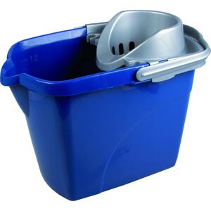 Edi Clean Eimer Recycling mit Auspressvorrichtung, Reinigungsutensil, Blau Edi Clean Eimer Recycling mit Auspressvorrichtung, Reinigungsutensil, Blau
