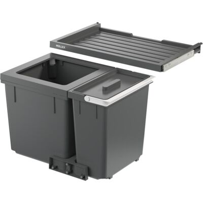 Müllex Abfall-Einsatzsystem X-LINE X60 M7 Basic, Abfalleimer, Grau Müllex Abfall-Einsatzsystem X-LINE X60 M7 Basic, Abfalleimer, Grau