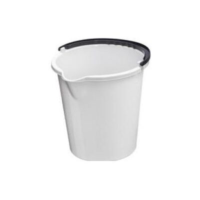 Plast team Putzeimer VANCOUVER, rund, 5 Liter, anthrazit Material: PPC, ergonomisch geformeter Henkel, mit A, Reinigungsutensil, Grau Plast team Putzeimer VANCOUVER, rund, 5 Liter, anthrazit Material: PPC, ergonomisch geformeter Henkel, mit A, Reinigungsutensil, Grau