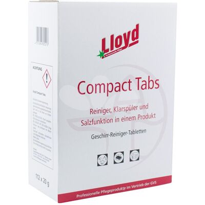 Lloyd Spülmaschinentabs freier Inhalt: 112 St./Pack., Geschirrspülmittel Lloyd Spülmaschinentabs freier Inhalt: 112 St./Pack., Geschirrspülmittel