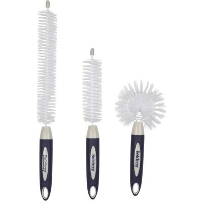 Beldray LA030117FEU7 Deep Clean 3-Piece Bottle Brush Set, Reinigungsutensil, Blau Beldray LA030117FEU7 Deep Clean 3-Piece Bottle Brush Set, Reinigungsutensil, Blau