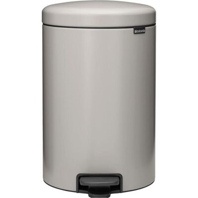 Brabantia Treteimer NewIcon 20 l, Abfalleimer, Grau, Silber Brabantia Treteimer NewIcon 20 l, Abfalleimer, Grau, Silber