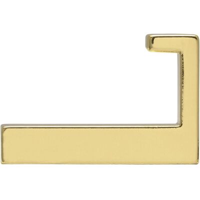 Siro, Kleiderhaken + Wandgarderobe, MantelHaken Doradus GarderobenHaken 15x61mm, Haken ZN vermessingt poliert Siro, Kleiderhaken + Wandgarderobe, MantelHaken Doradus GarderobenHaken 15x61mm, Haken ZN vermessingt poliert