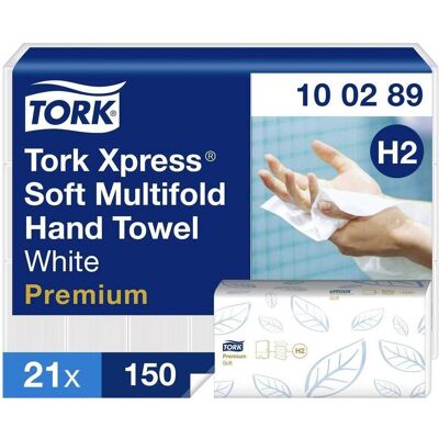 Tork Handtuchblätter, Haushaltspapier, Weiss Tork Handtuchblätter, Haushaltspapier, Weiss