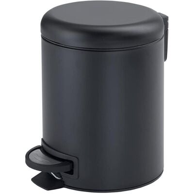 Sapho Potty Pedal Bin 3 Lt Matt Black, Abfalleimer, Schwarz Sapho Potty Pedal Bin 3 Lt Matt Black, Abfalleimer, Schwarz