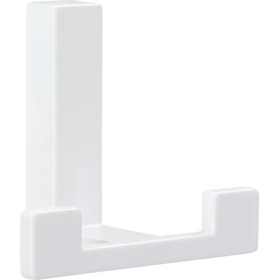 Siro, Kleiderhaken + Wandgarderobe, Mantelhaken Doradus Garderobenhaken 70x61 mm Haken ZN weiss glänzend Siro, Kleiderhaken + Wandgarderobe, Mantelhaken Doradus Garderobenhaken 70x61 mm Haken ZN weiss glänzend