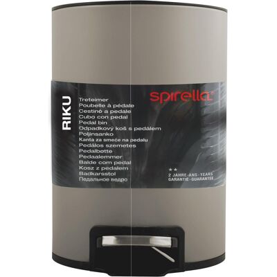 spirella Riku, Abfalleimer, Braun, Grau spirella Riku, Abfalleimer, Braun, Grau
