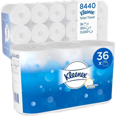 Kimberly-Clark Hakle 350 - 3-lagiges Toilettenpapier - 36 Rollen Kimberly-Clark Hakle 350 - 3-lagiges Toilettenpapier - 36 Rollen