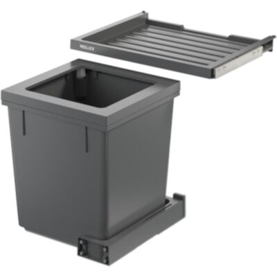 Müllex Kehrichtsystem X50 Basic, Abfalleimer, Grau Müllex Kehrichtsystem X50 Basic, Abfalleimer, Grau