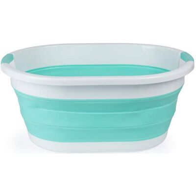 Beldray, Wäschekorb, LA034816MNTFPEU7 Collapsible Laundry Basket 28L White/Mint (28 l) Beldray, Wäschekorb, LA034816MNTFPEU7 Collapsible Laundry Basket 28L White/Mint (28 l)