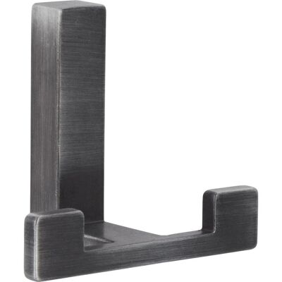 Siro, Kleiderhaken + Wandgarderobe, Mantelhaken Doradus Garderobenhaken 70x61 mm Haken ZN eisenfärbig gebürstet matt Siro, Kleiderhaken + Wandgarderobe, Mantelhaken Doradus Garderobenhaken 70x61 mm Haken ZN eisenfärbig gebürstet matt